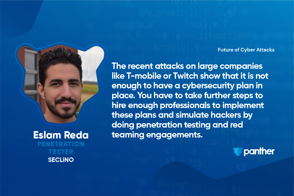 The Future of Cyber Attacks  — Insights From Eslam Reda